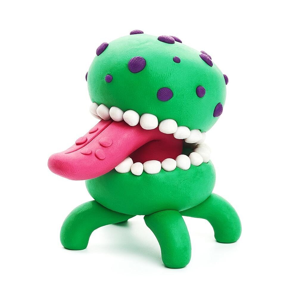 Hey Clay muovailusavi Alien Burger hinta ja tiedot | Taide- ja askartelutarvikkeet | hobbyhall.fi