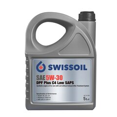 SAE 5W-30 DPF PLUS C4 Low SAPS, 5L hinta ja tiedot | SwissOil Voiteluaineet | hobbyhall.fi