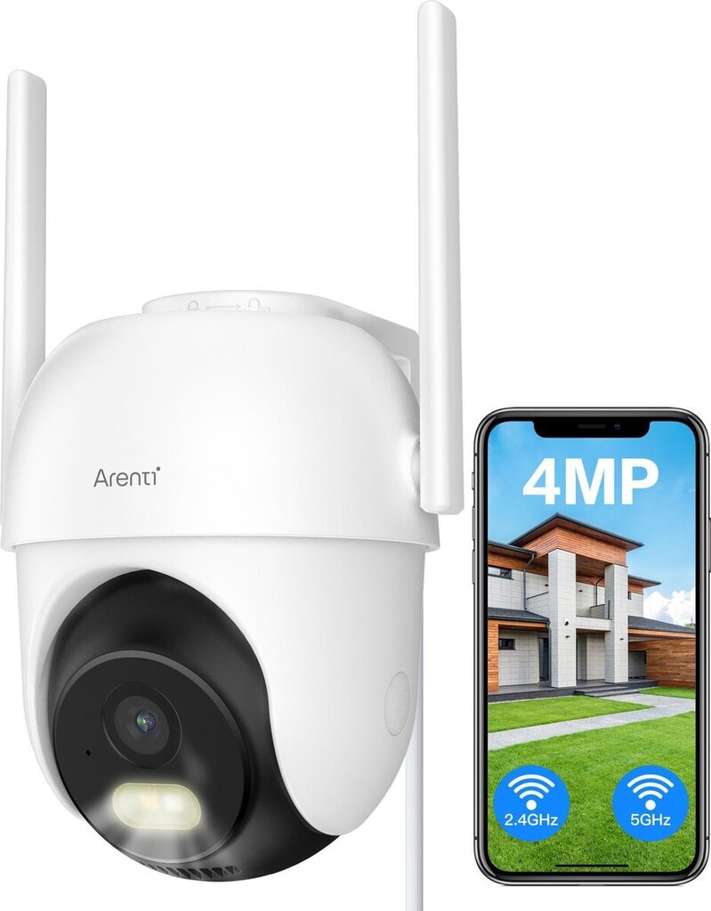 Arenti turvakamera OP1 4MP UHD WiFi Outdoor hinta ja tiedot | Valvontakamerat | hobbyhall.fi