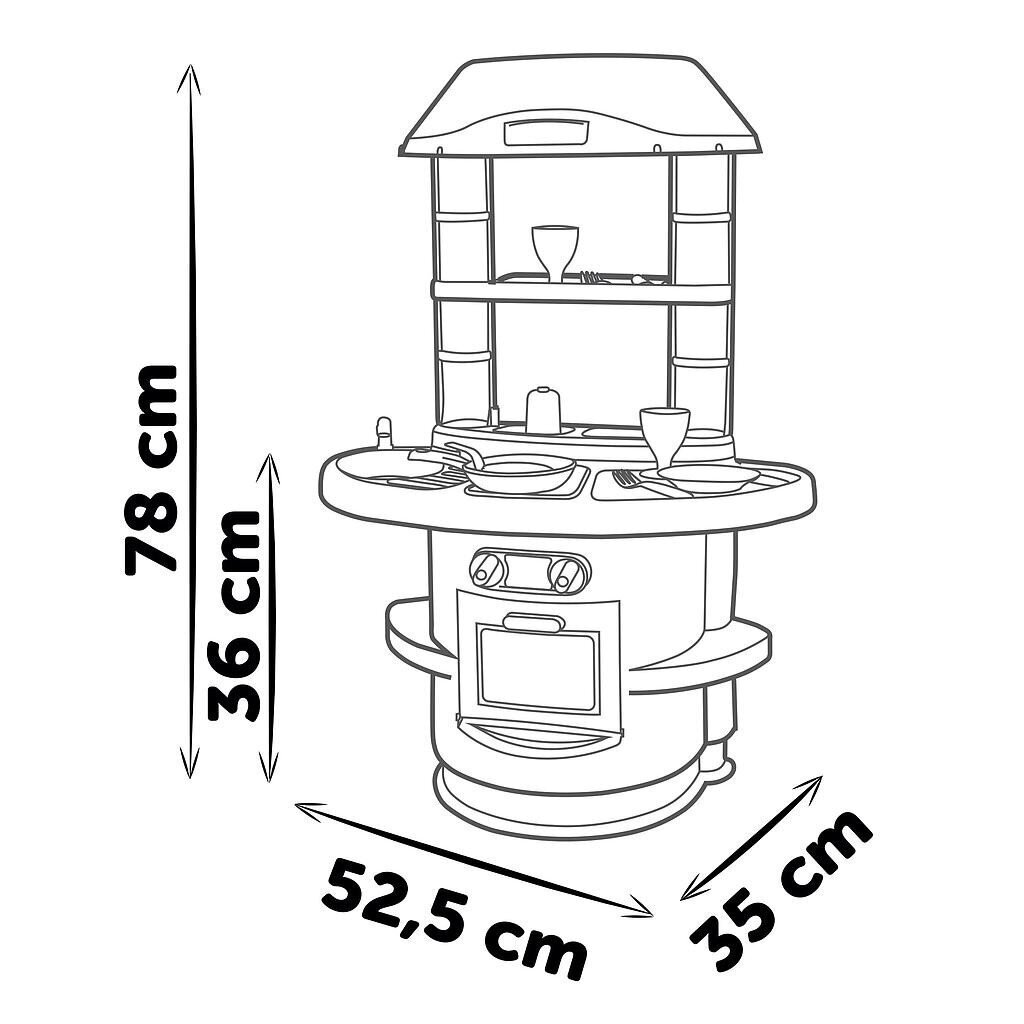 Smoby keittiö Nova hinta ja tiedot | Tyttöjen lelut | hobbyhall.fi