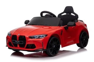 BMW M4 yksipaikkainen sähköauto, punainen hinta ja tiedot | BMW Lapset | hobbyhall.fi