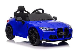 BMW M4 yksipaikkainen sähköauto, lakattu sininen hinta ja tiedot | BMW Ulkoilu | hobbyhall.fi