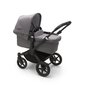 Aurinkokatos Bugaboo Donkey 5, Grey Melange hinta ja tiedot | Vaunujen tarvikkeet | hobbyhall.fi