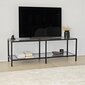 TV-taso, Asir, 130x45x40 cm, tummanharmaa/musta hinta ja tiedot | TV-tasot | hobbyhall.fi