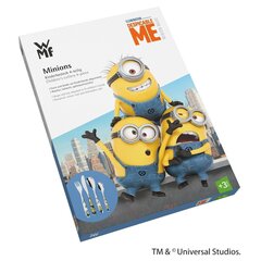 WMF Minions-aterinsetti lapsille, 4-osainen hinta ja tiedot | Ruokailuvälineet | hobbyhall.fi