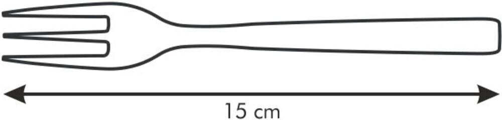 Tescoma jälkiruokahaarukka, 15 cm hinta ja tiedot | Ruokailuvälineet | hobbyhall.fi