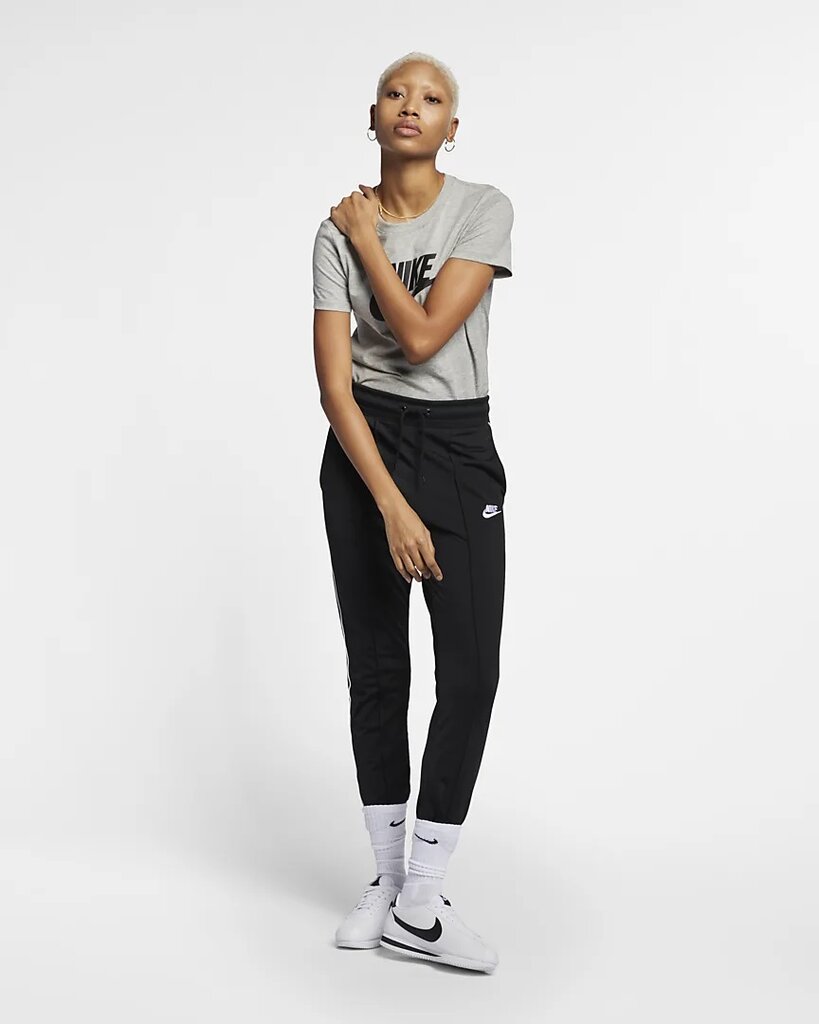 Nike naisten urheilupaita NSW TEE ESSNTL ICON FUTURA, harmaa hinta ja tiedot | Naisten T-paidat | hobbyhall.fi