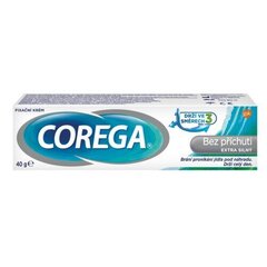 Corega hammasproteesiliima erittäin vahvalla kiinnityksellä, mauton 40 g hinta ja tiedot | Corega Hajuvedet ja kosmetiikka | hobbyhall.fi
