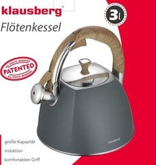 Klausberg vedenkeitin, 3L hinta ja tiedot | Kahvipannut ja teekannut | hobbyhall.fi