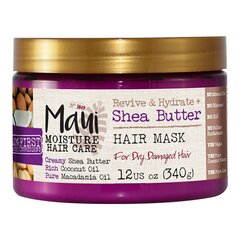 Hiusnaamio Shea butter hair mask Maui Moisture, 340 g hinta ja tiedot | Naamiot, öljyt ja seerumit | hobbyhall.fi