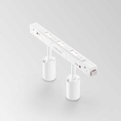 Magneettinen valaisin EGO_TRACK_DOUBLE_05W_3000K_ON-OFF_WH hinta ja tiedot | Upotettavat valaisimet ja LED-valaisimet | hobbyhall.fi