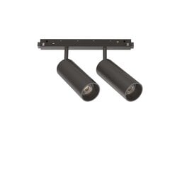 Magneettinen valaisin EGO_TRACK_DOUBLE_24W_3000K_DALI_BK hinta ja tiedot | Upotettavat valaisimet ja LED-valaisimet | hobbyhall.fi