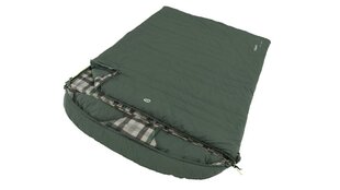 Makuupussi Outwell Camper Lux Double, 235x150 cm, vihreä hinta ja tiedot | Makuupussit | hobbyhall.fi