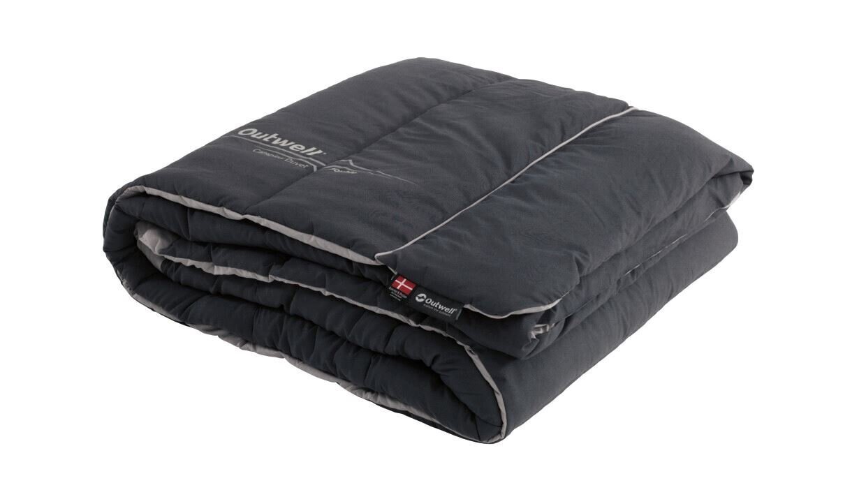 Makuupussi Outwell Campion Duvet Double, 220x200 cm, harmaa hinta ja tiedot | Makuupussit | hobbyhall.fi