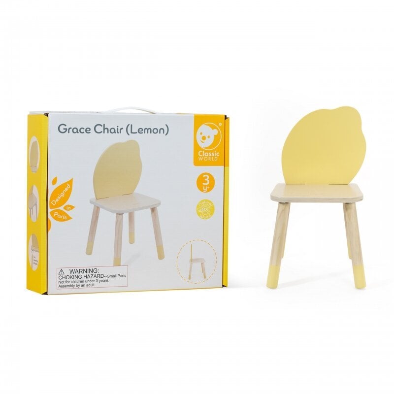 Classic World Grace Lemon -tuoli hinta ja tiedot | Lasten pöydät ja tuolit | hobbyhall.fi