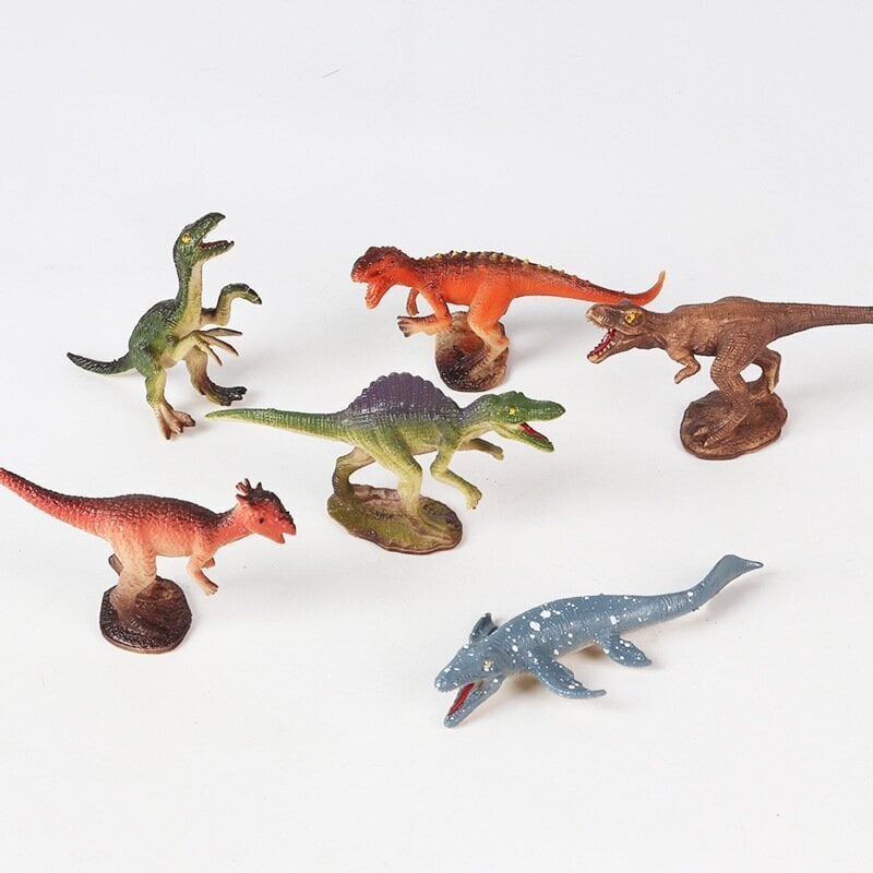 Woopie Dinosaurusfiguurisarja, 18 kpl hinta ja tiedot | Poikien lelut | hobbyhall.fi