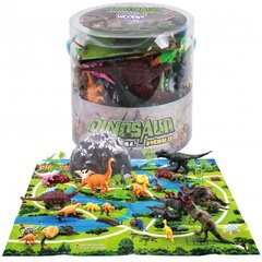 Woopie Dinosaurusfiguurisarja, 34 kpl hinta ja tiedot | Poikien lelut | hobbyhall.fi