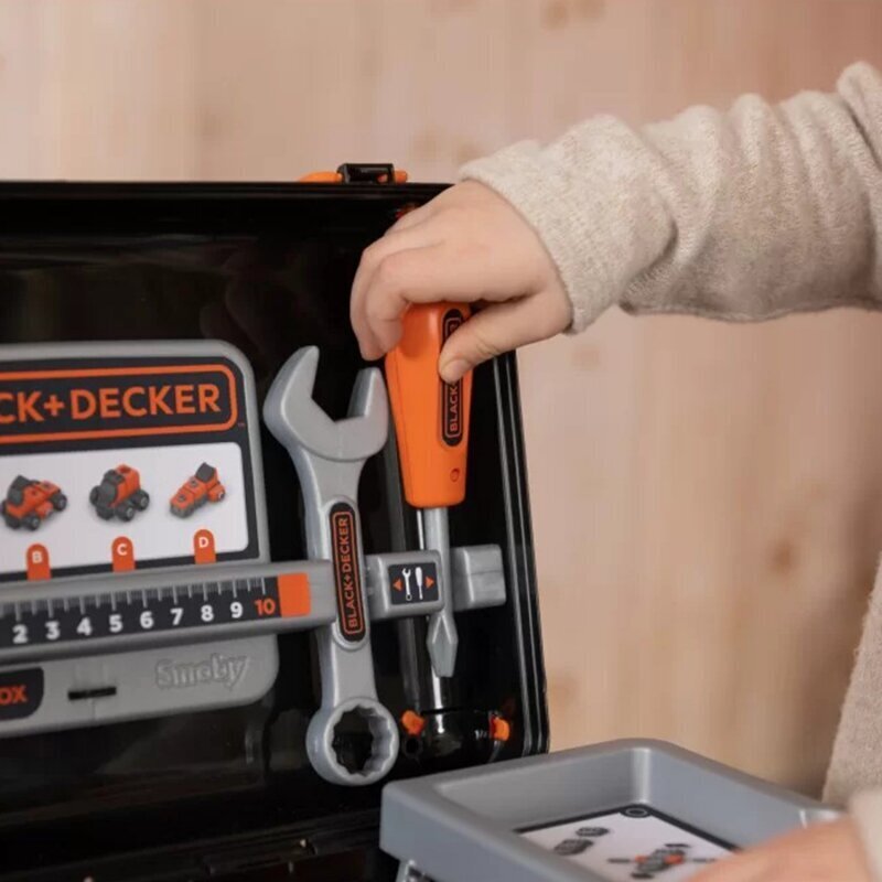 Smoby Black & Decker -työkalulaukku hinta ja tiedot | Poikien lelut | hobbyhall.fi