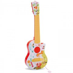 Woopie akustinen kitara lapsille, punainen, 43 cm hinta ja tiedot | Kehittävät lelut | hobbyhall.fi