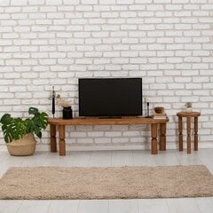 TV-taso, Asir, 140x40x35 cm, vaaleanruskea hinta ja tiedot | TV-tasot | hobbyhall.fi