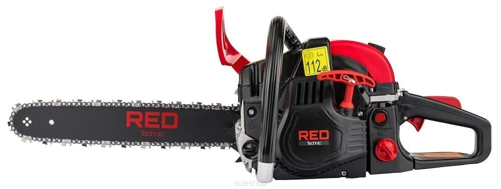 Bensiinimoottorisaha Red Technic RTPSP0035 5,7hv, 4,25 kw, 16''-18'' hinta ja tiedot | Moottorisahat | hobbyhall.fi