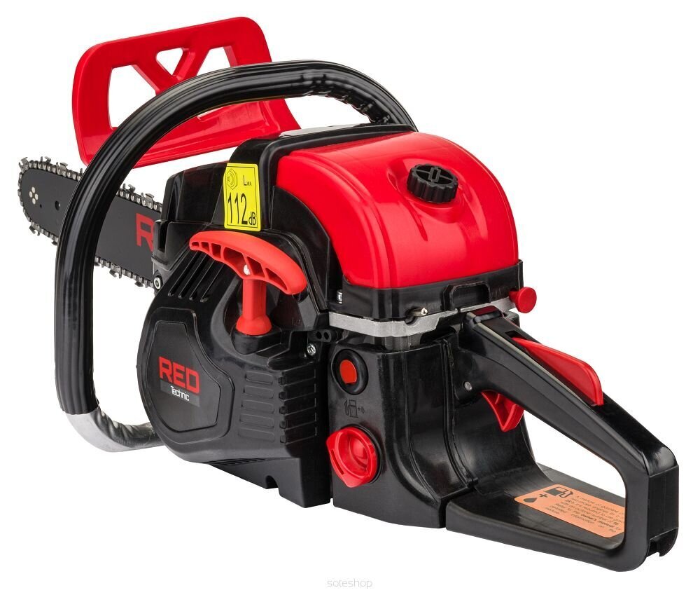 Bensiinimoottorisaha Red Technic RTPSP0035 5,7hv, 4,25 kw, 16''-18'' hinta ja tiedot | Moottorisahat | hobbyhall.fi