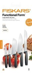 Fiskars Functional Form -veitsisetti, 5 osaa hinta ja tiedot | Veitset ja tarvikkeet | hobbyhall.fi