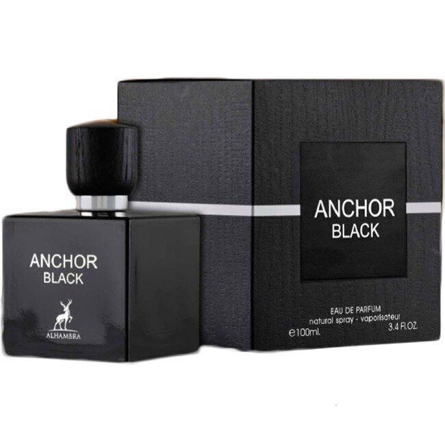 Alhambra Anchor Black EDP miehille, 100 ml hinta ja tiedot | Miesten hajuvedet | hobbyhall.fi