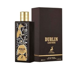 Hajuvesi Alhambra Dublin Leather EDP miehille/naisille, 80 ml hinta ja tiedot | Naisten hajuvedet | hobbyhall.fi