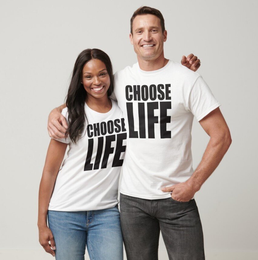 T-paita Choose Life hinta ja tiedot | Naisten aluspaidat | hobbyhall.fi