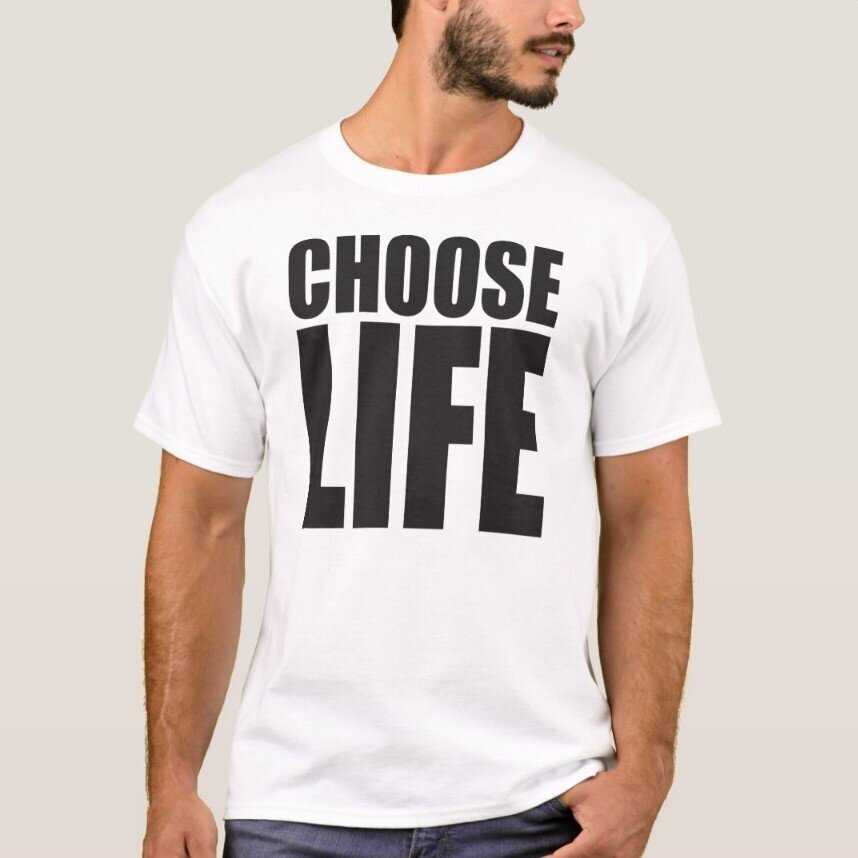 T-paita Choose Life hinta ja tiedot | Naisten aluspaidat | hobbyhall.fi