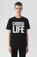 T-paita Choose Life, Musta hinta ja tiedot | CANN Naisille | hobbyhall.fi