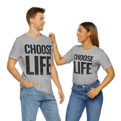 T-paita Choose Life, harmaa hinta ja tiedot | CANN Naisille | hobbyhall.fi