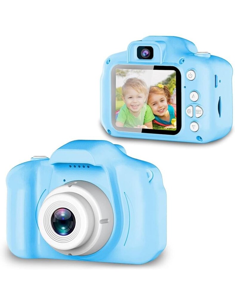 Lasten digikamera + 64GB kortti, sininen hinta ja tiedot | Kamerat | hobbyhall.fi