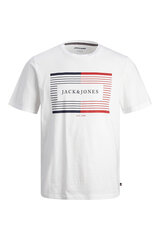 T-paita Jack & Jones 12247810WHITE-M hinta ja tiedot | Miesten T-paidat | hobbyhall.fi