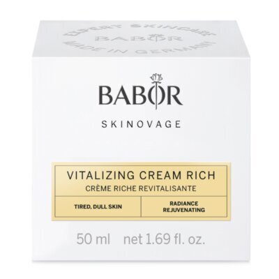 Kasvovoide Babor Skinovage Vitalizing Cream Rich väsyneelle, harmaalle iholle, 50 ml hinta ja tiedot | Kasvovoiteet | hobbyhall.fi