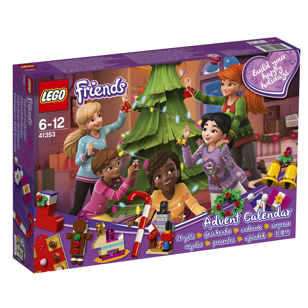 41353 LEGO® Friends Joulukalenteri hinta ja tiedot | LEGOT ja rakennuslelut | hobbyhall.fi