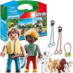 70530 Playmobil City Life Walk with Dogs hinta ja tiedot | LEGOT ja rakennuslelut | hobbyhall.fi