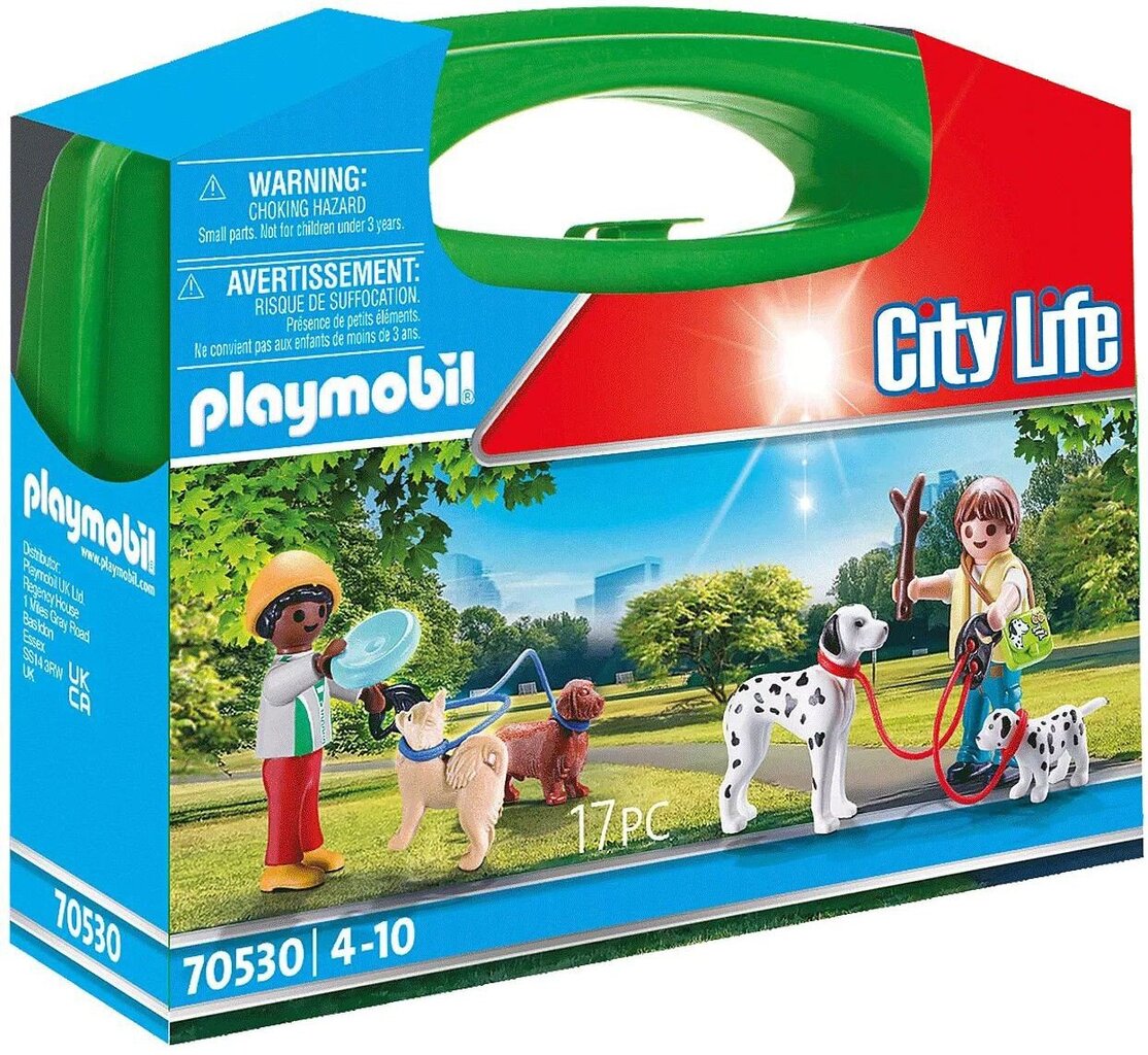 70530 Playmobil City Life Walk with Dogs hinta ja tiedot | LEGOT ja rakennuslelut | hobbyhall.fi