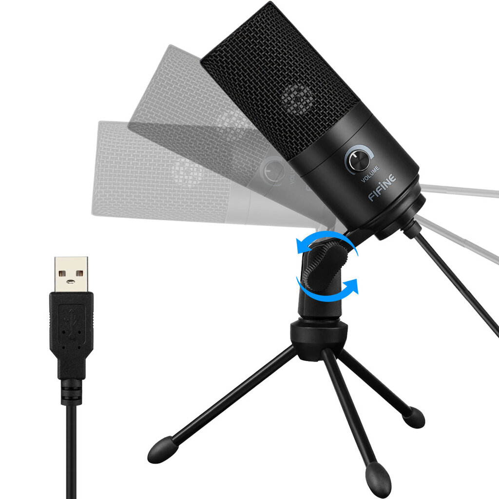 Fifine x Dele K669B USB mikrofoni hinta ja tiedot | Mikrofonit | hobbyhall.fi