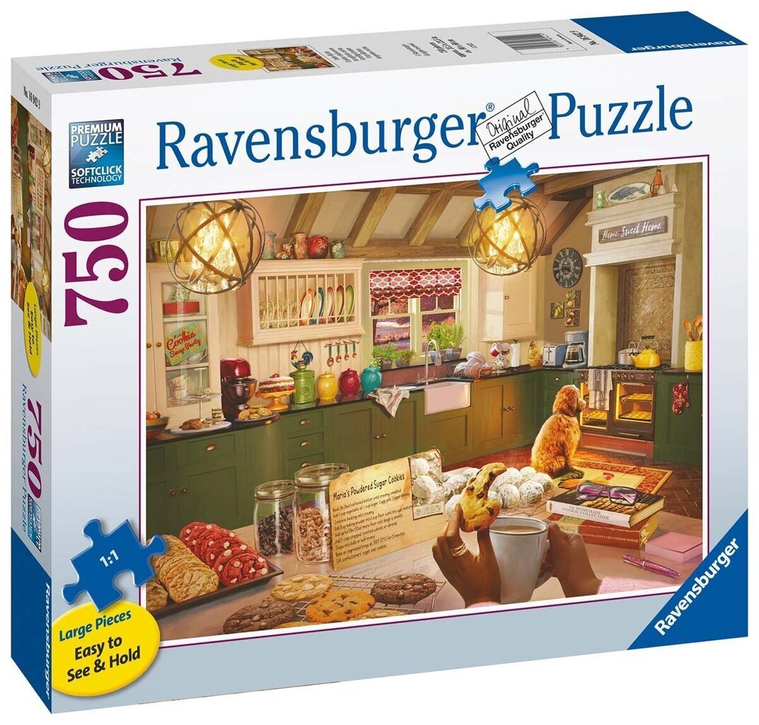 Ravensburger Cozy Kitchen -palapeli hinta ja tiedot | Palapelit | hobbyhall.fi