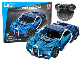 CaDA Remote Control Constructor - Urheiluauto, 419 kappaletta hinta ja tiedot | LEGOT ja rakennuslelut | hobbyhall.fi