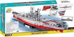Cobi 4833 Yamato -taistelulaiva rakennuspalikat hinta ja tiedot | LEGOT ja rakennuslelut | hobbyhall.fi