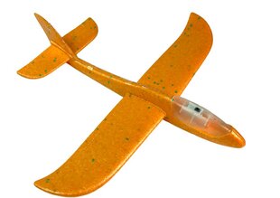 Suuri polystyreenilentokone, oranssi hinta ja tiedot | Kehittävät lelut | hobbyhall.fi