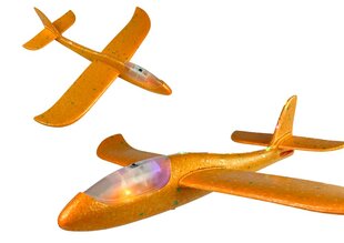 Suuri polystyreenilentokone, oranssi hinta ja tiedot | Kehittävät lelut | hobbyhall.fi