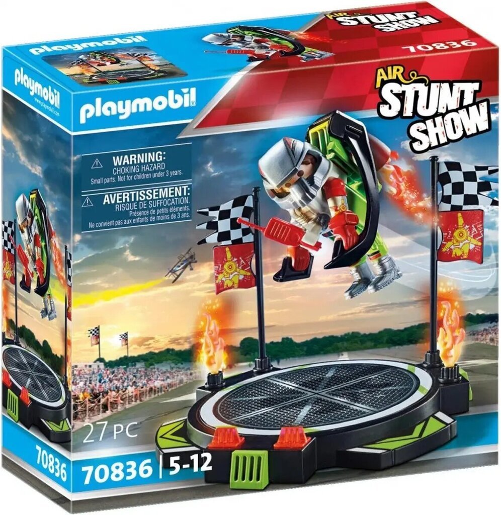 Stunt Show -kuvasarja 70836 Air Stunt Show: Jetpack hinta ja tiedot | LEGOT ja rakennuslelut | hobbyhall.fi