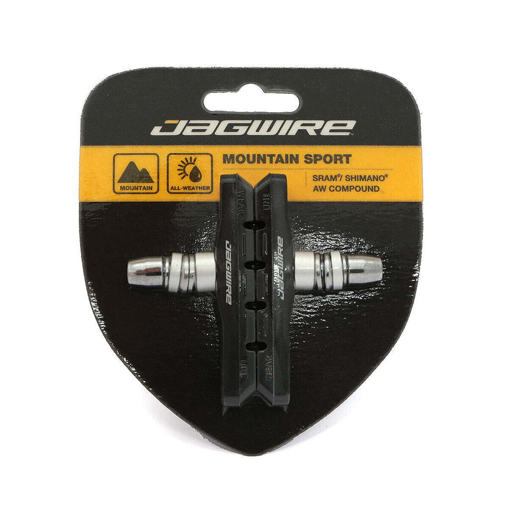 Jarrupalat Jagwire Mountain Sport JS908T hinta ja tiedot | Muut polkupyörän varaosat | hobbyhall.fi