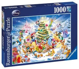 Ravensburger Puzzle A Disney Christmas 1000p 19287 hinta ja tiedot | Palapelit | hobbyhall.fi