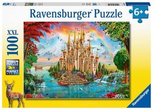 Ravensburger Puzzle Rainbow Castle 100P 13285 hinta ja tiedot | Palapelit | hobbyhall.fi