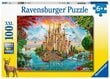 Ravensburger Puzzle Rainbow Castle 100P 13285 hinta ja tiedot | Palapelit | hobbyhall.fi